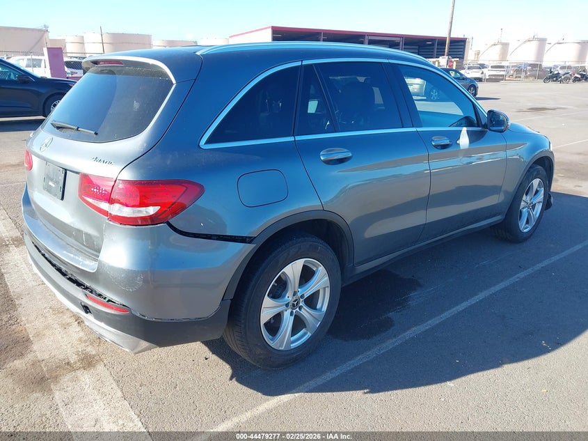 2018 Mercedes-benz Glc VIN WDC0G4KB6JV033603 IAAI salvage auction — FRONT & REAR, Salvage (Hawaii), sold $2,750 on 2026-07-28 (photo 4)