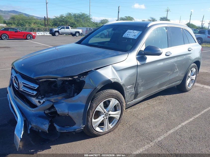 2018 Mercedes-benz Glc VIN WDC0G4KB6JV033603 IAAI salvage auction — FRONT & REAR, Salvage (Hawaii), sold $2,750 on 2026-07-28 (photo 6)