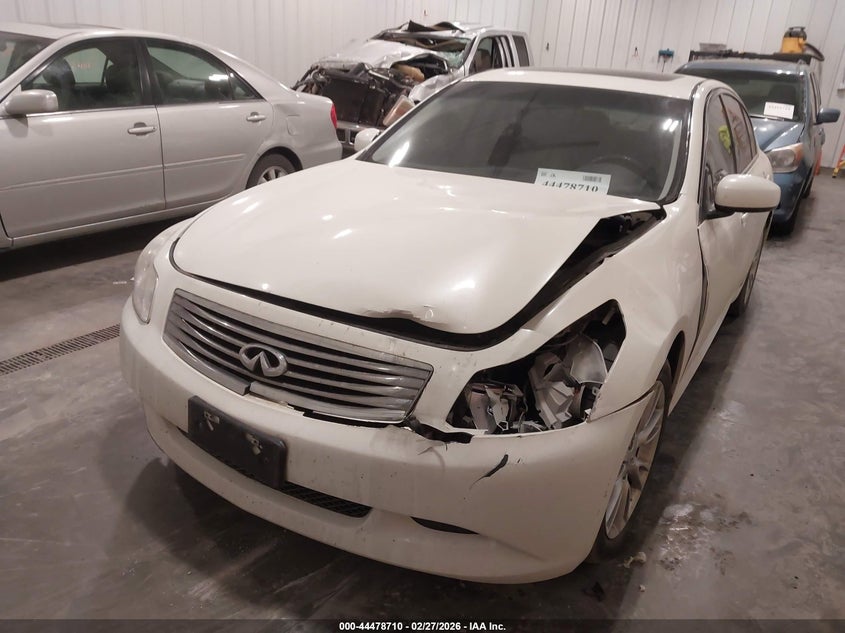 2008 Infiniti G VIN JNKBV61F48M278466 IAAI salvage auction — LEFT FRONT, Certificate Of Title (Nebraska), sold $750 on 2026-07-19 (photo 6)