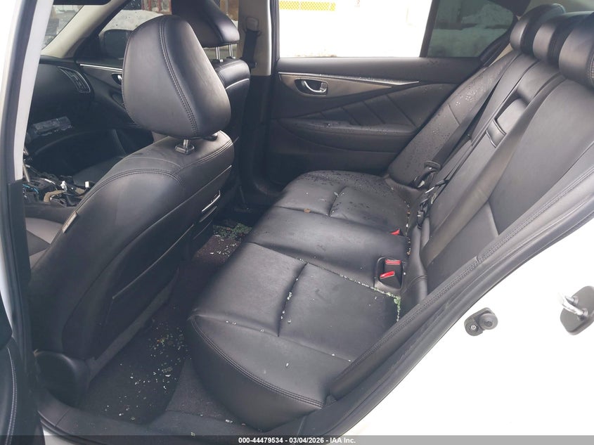 2017 Infiniti Q50 VIN JN1EV7AR4HM837175 IAAI salvage auction — FRONT END, Mv-907A (New York), sold $800 on 2026-07-14 (photo 8)