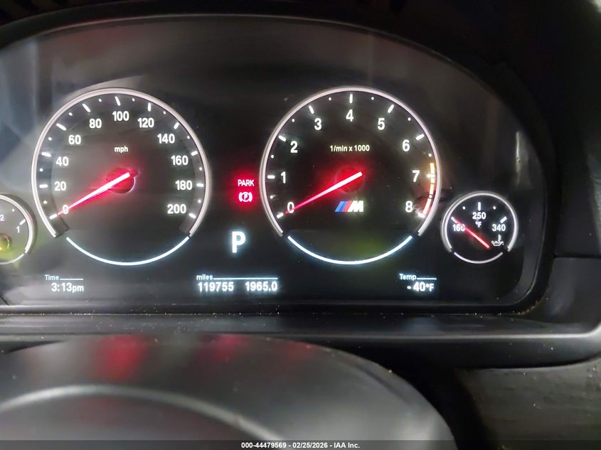 2014 BMW M5 VIN WBSFV9C51ED593223 IAAI salvage auction — FRONT END, Salvage Title, sold $5,700 on 2026-07-31 (photo 7)