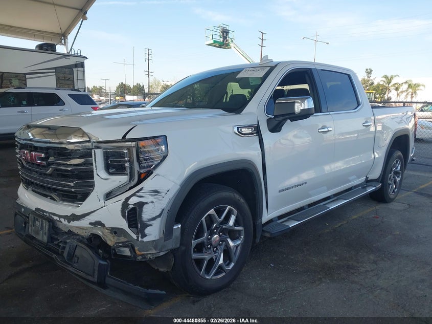 2022 Gmc SIERRA VIN 3GTPHDETXNG630239 IAAI salvage auction — FRONT END, Salvage Title, sold $9,500 on 2026-07-11 (photo 2)