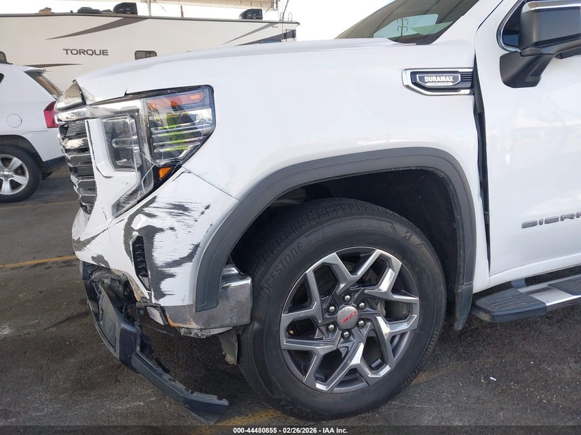 2022 Gmc SIERRA VIN 3GTPHDETXNG630239 IAAI salvage auction — FRONT END, Salvage Title, sold $9,500 on 2026-07-11 (photo 6)