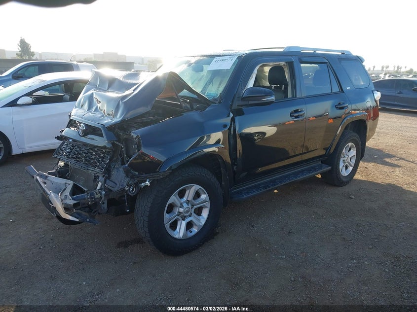 2016 Toyota 4runner VIN JTEBU5JR8G5322742 IAAI salvage auction — FRONT END, Salvage Title, sold $4,300 on 2026-07-26 (photo 2)