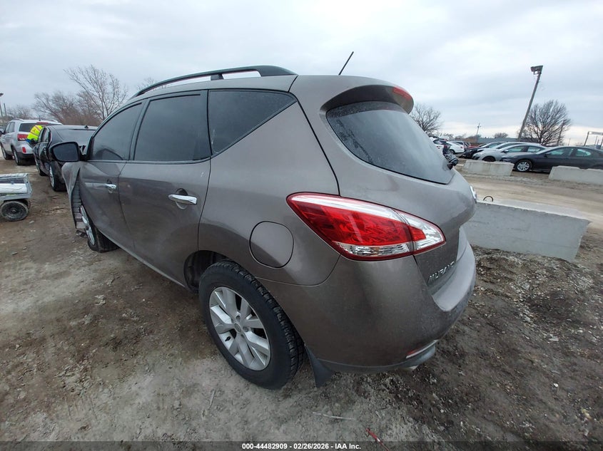 2011 Nissan Murano VIN JN8AZ1MW3BW152048 IAAI salvage auction — FRONT END, Salvage (Idaho), sold $250 on 2026-07-14 (photo 3)