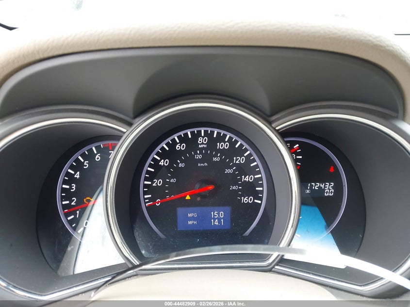 2011 Nissan Murano VIN JN8AZ1MW3BW152048 IAAI salvage auction — FRONT END, Salvage (Idaho), sold $250 on 2026-07-14 (photo 7)