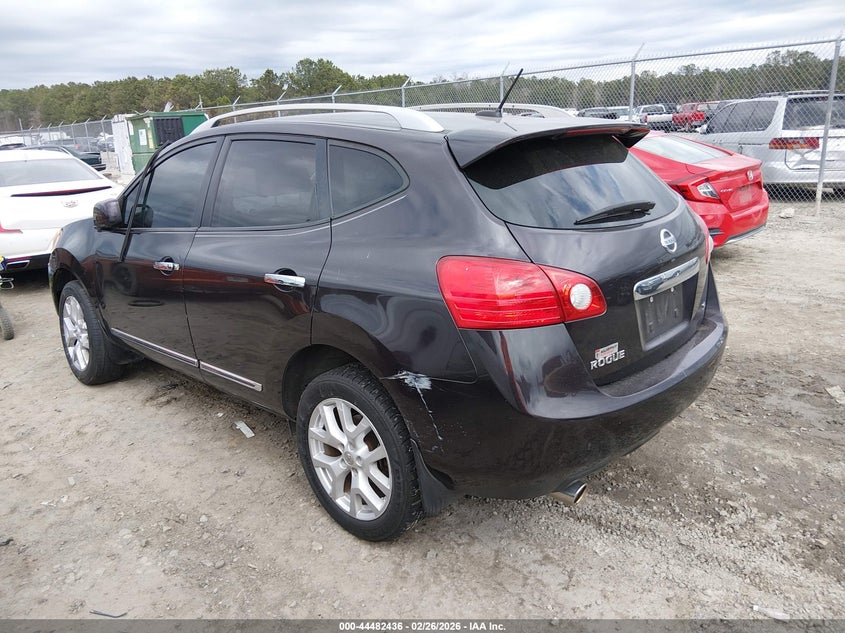 2013 Nissan Rogue VIN JN8AS5MT1DW515032 IAAI salvage auction — RIGHT FRONT, Salvage (Georgia), sold $650 on 2026-07-17 (photo 3)