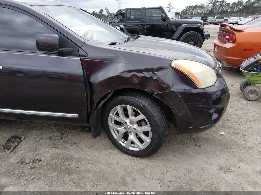 2013 Nissan Rogue VIN JN8AS5MT1DW515032 IAAI salvage auction — RIGHT FRONT, Salvage (Georgia), sold $650 on 2026-07-17 (photo 6)
