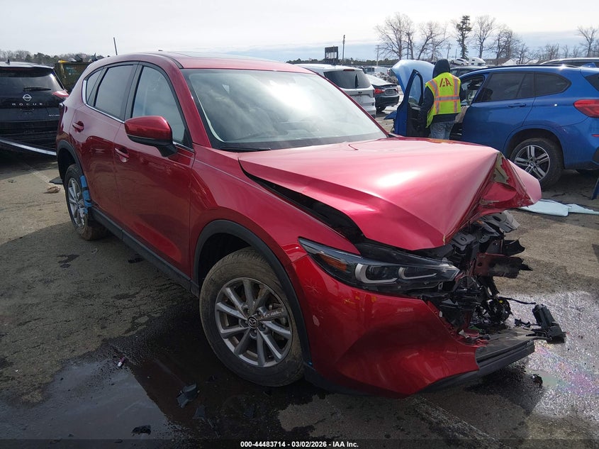 2023 Mazda Cx-5 VIN JM3KFBCM4P0245841 IAAI salvage auction — FRONT END, Salvage (New Jersey), sold $5,500 on 2026-07-20 (photo 1)