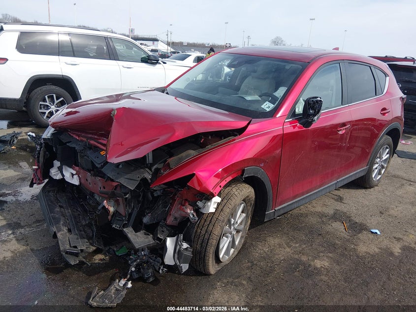 2023 Mazda Cx-5 VIN JM3KFBCM4P0245841 IAAI salvage auction — FRONT END, Salvage (New Jersey), sold $5,500 on 2026-07-20 (photo 2)