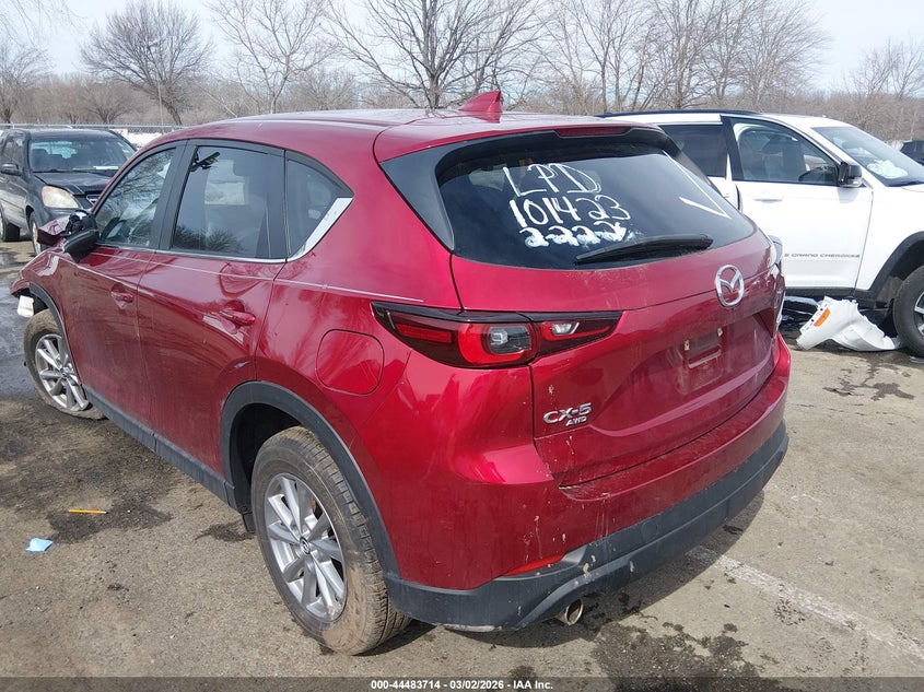 2023 Mazda Cx-5 VIN JM3KFBCM4P0245841 IAAI salvage auction — FRONT END, Salvage (New Jersey), sold $5,500 on 2026-07-20 (photo 3)