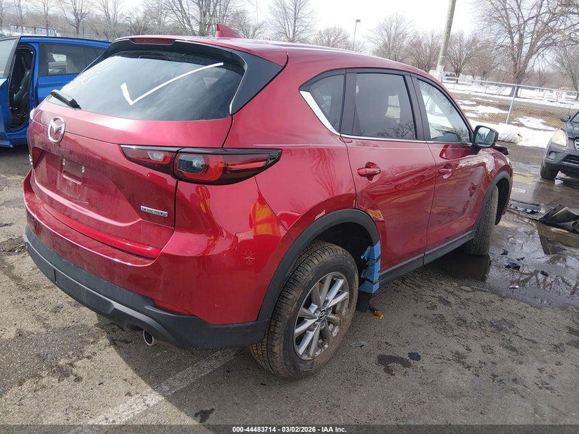 2023 Mazda Cx-5 VIN JM3KFBCM4P0245841 IAAI salvage auction — FRONT END, Salvage (New Jersey), sold $5,500 on 2026-07-20 (photo 4)