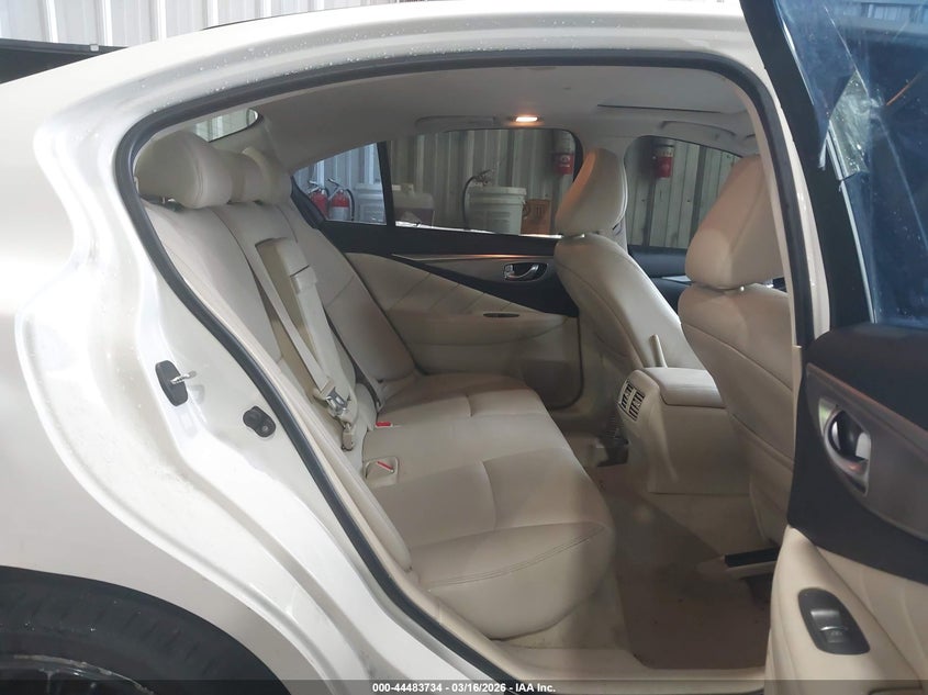 2015 Infiniti Q50 VIN JN1BV7AR0FM419552 IAAI salvage auction — RIGHT REAR, Salvage Title, sold $1,850 on 2026-07-29 (photo 8)