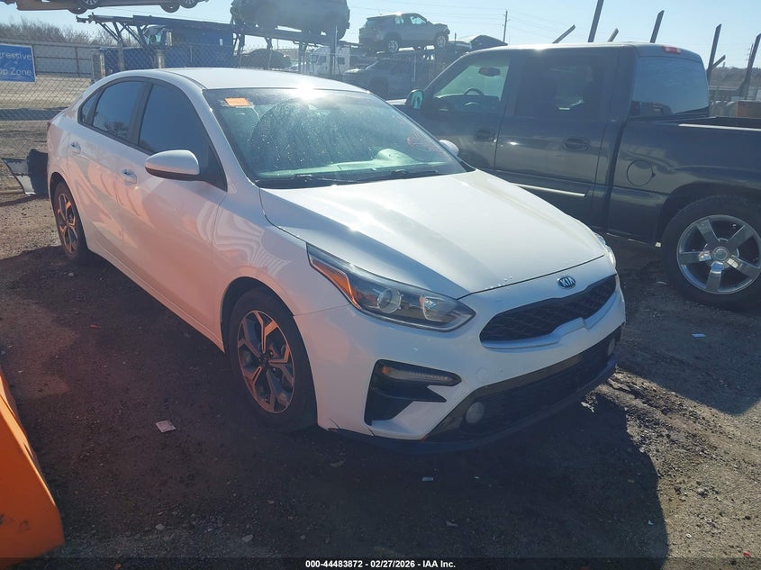 2019 Kia Forte VIN 3KPF24AD4KE125784 IAAI salvage auction — FRONT END, Clear (Oklahoma), sold $2,150 on 2026-07-21 (photo 1)