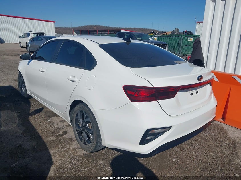 2019 Kia Forte VIN 3KPF24AD4KE125784 IAAI salvage auction — FRONT END, Clear (Oklahoma), sold $2,150 on 2026-07-21 (photo 3)