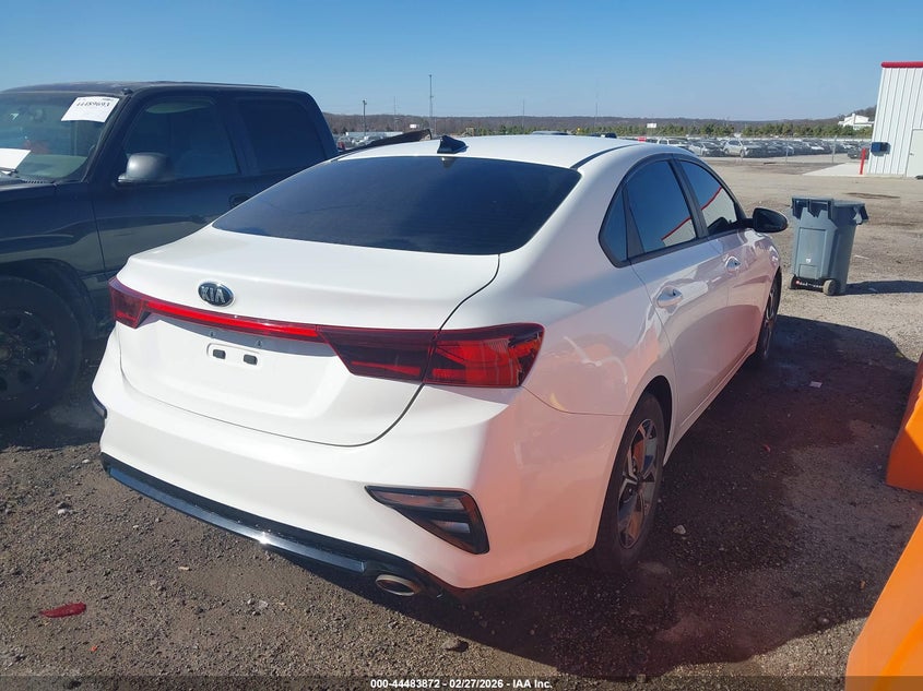 2019 Kia Forte VIN 3KPF24AD4KE125784 IAAI salvage auction — FRONT END, Clear (Oklahoma), sold $2,150 on 2026-07-21 (photo 4)