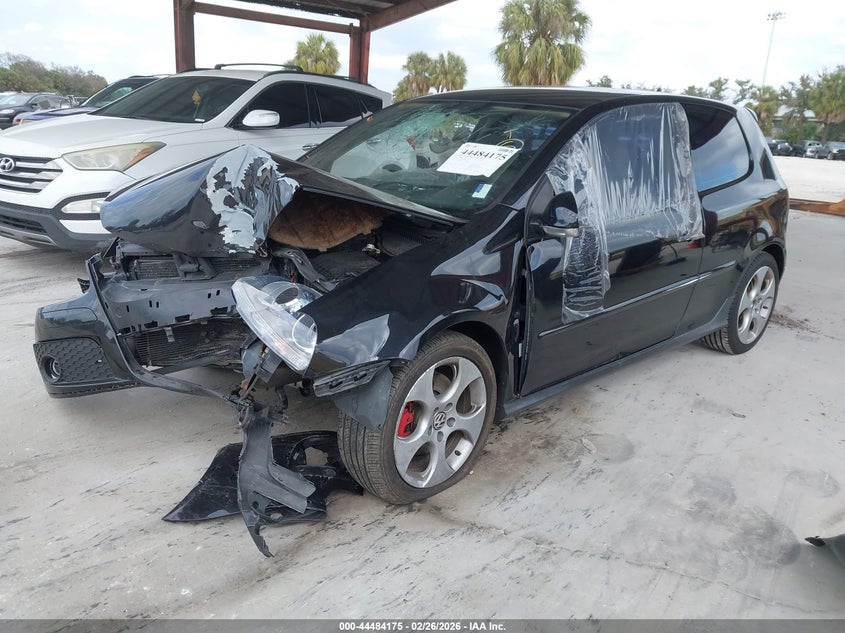 2008 Volkswagen Gti VIN WVWEV71K38W290565 IAAI salvage auction — FRONT & REAR, Rebuildable (Florida), sold $375 on 2026-08-18 (photo 2)