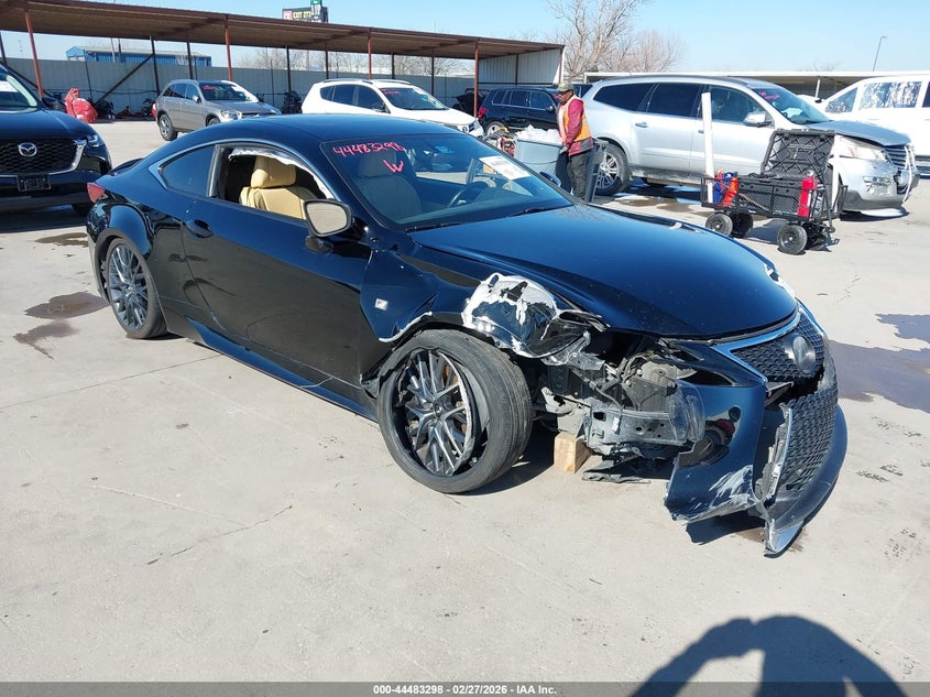 2017 Lexus Rc VIN JTHHE5BC5H5017737 IAAI salvage auction — FRONT END, Salvage Title, sold $3,550 on 2026-07-29 (photo 1)