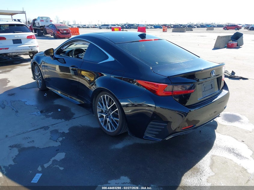 2017 Lexus Rc VIN JTHHE5BC5H5017737 IAAI salvage auction — FRONT END, Salvage Title, sold $3,550 on 2026-07-29 (photo 3)