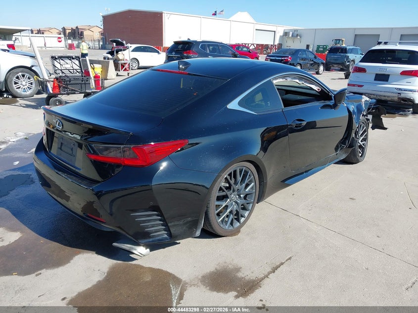2017 Lexus Rc VIN JTHHE5BC5H5017737 IAAI salvage auction — FRONT END, Salvage Title, sold $3,550 on 2026-07-29 (photo 4)