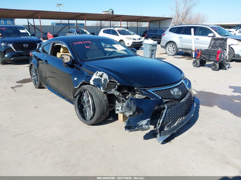 2017 Lexus Rc VIN JTHHE5BC5H5017737 IAAI salvage auction — FRONT END, Salvage Title, sold $3,550 on 2026-07-29 (photo 6)