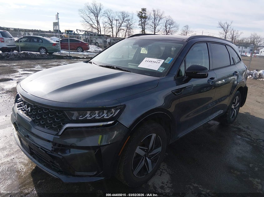 2023 Kia Sorento VIN 5XYRH4LF6PG166454 IAAI salvage auction — REAR END, Salvage (New Jersey), sold $7,900 on 2026-07-27 (photo 2)