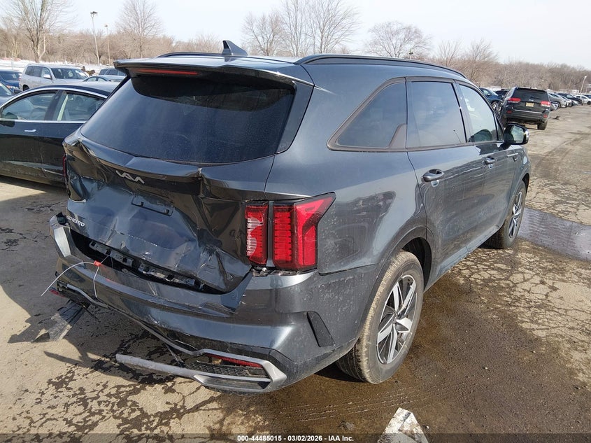 2023 Kia Sorento VIN 5XYRH4LF6PG166454 IAAI salvage auction — REAR END, Salvage (New Jersey), sold $7,900 on 2026-07-27 (photo 4)
