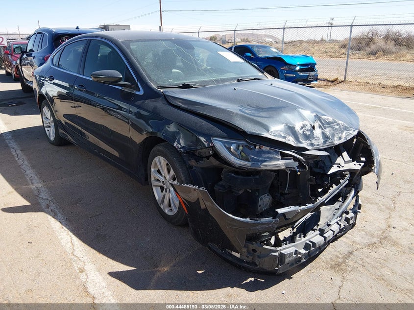 2016 Chrysler 200 VIN 1C3CCCAB8GN188175 IAAI salvage auction — FRONT END, Salvage Title, sold $25 on 2026-08-26 (photo 1)