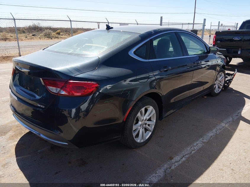 2016 Chrysler 200 VIN 1C3CCCAB8GN188175 IAAI salvage auction — FRONT END, Salvage Title, sold $25 on 2026-08-26 (photo 4)