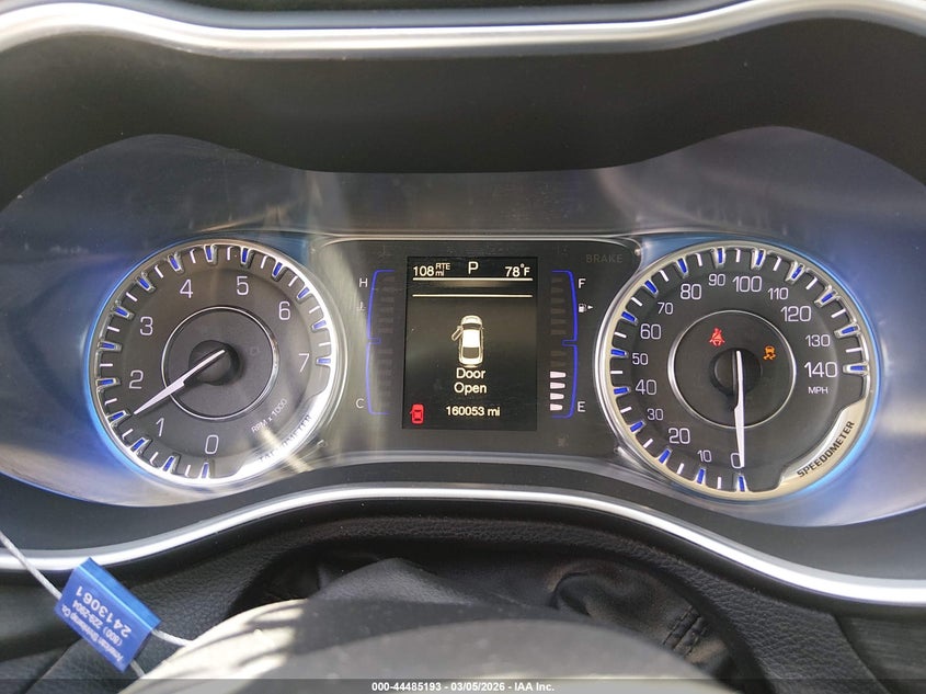 2016 Chrysler 200 VIN 1C3CCCAB8GN188175 IAAI salvage auction — FRONT END, Salvage Title, sold $25 on 2026-08-26 (photo 7)