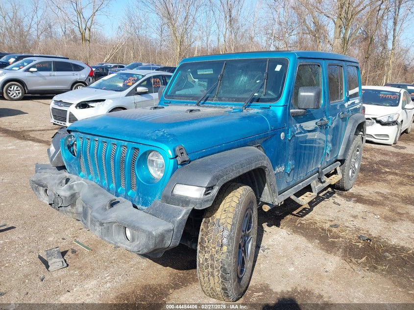2020 Jeep Wrangler / VIN 1C4HJXDN3LW337486 IAAI salvage auction — FRONT END, Salvage (Ohio), sold $5,300 on 2026-07-31 (photo 2)