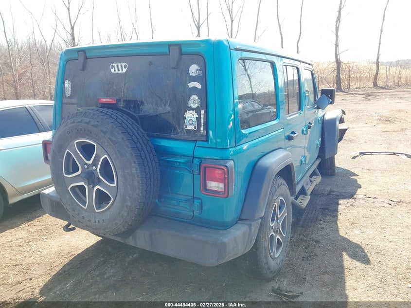 2020 Jeep Wrangler / VIN 1C4HJXDN3LW337486 IAAI salvage auction — FRONT END, Salvage (Ohio), sold $5,300 on 2026-07-31 (photo 4)