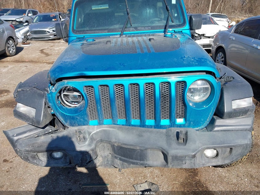2020 Jeep Wrangler / VIN 1C4HJXDN3LW337486 IAAI salvage auction — FRONT END, Salvage (Ohio), sold $5,300 on 2026-07-31 (photo 6)