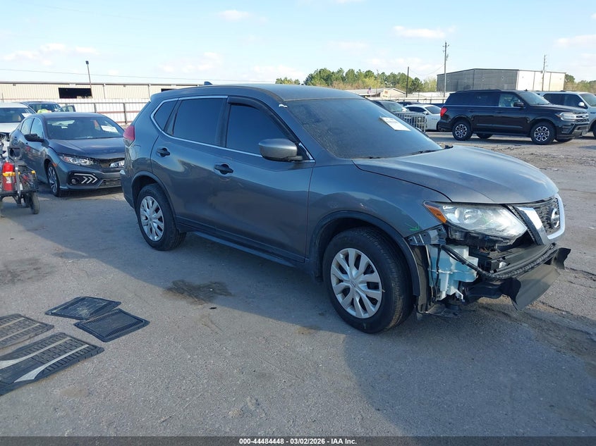 2017 Nissan Rogue VIN JN8AT2MV6HW253690 IAAI salvage auction — FRONT END, Salvage Title, sold $3,050 on 2026-08-02 (photo 1)