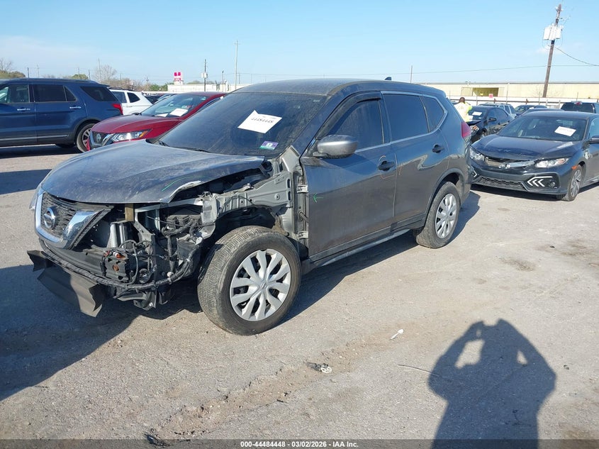 2017 Nissan Rogue VIN JN8AT2MV6HW253690 IAAI salvage auction — FRONT END, Salvage Title, sold $3,050 on 2026-08-02 (photo 2)