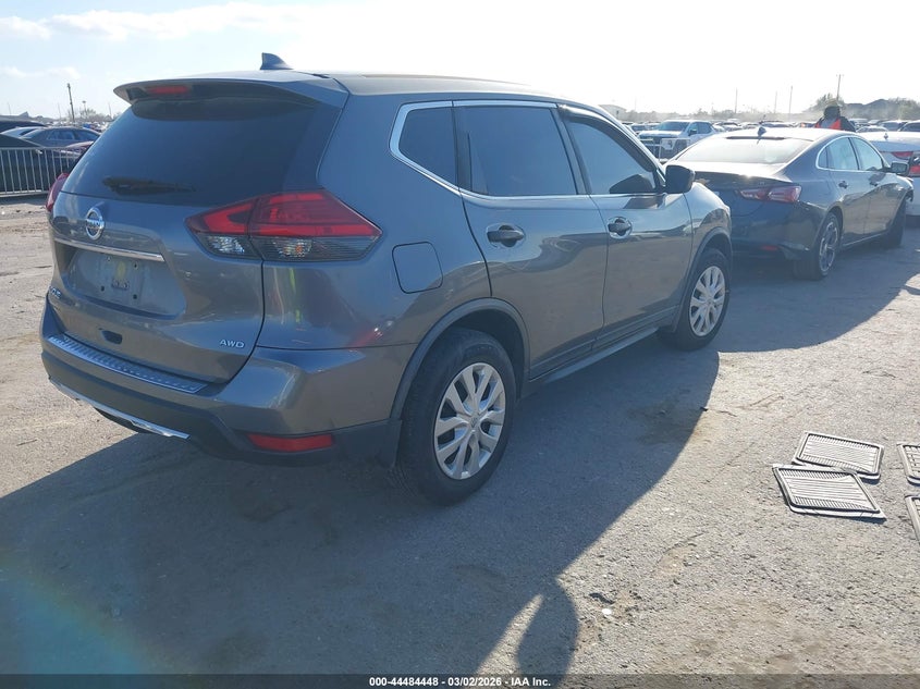 2017 Nissan Rogue VIN JN8AT2MV6HW253690 IAAI salvage auction — FRONT END, Salvage Title, sold $3,050 on 2026-08-02 (photo 4)