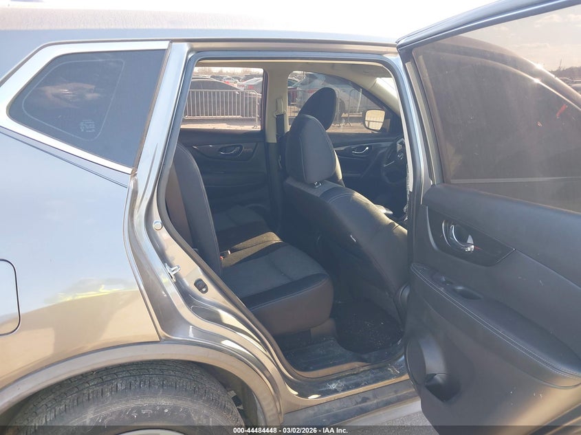2017 Nissan Rogue VIN JN8AT2MV6HW253690 IAAI salvage auction — FRONT END, Salvage Title, sold $3,050 on 2026-08-02 (photo 8)