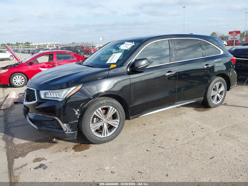 2019 Acura Mdx VIN 5J8YD3H38KL008275 IAAI salvage auction — SIDE, Salvage Title, sold $3,750 on 2026-07-29 (photo 2)