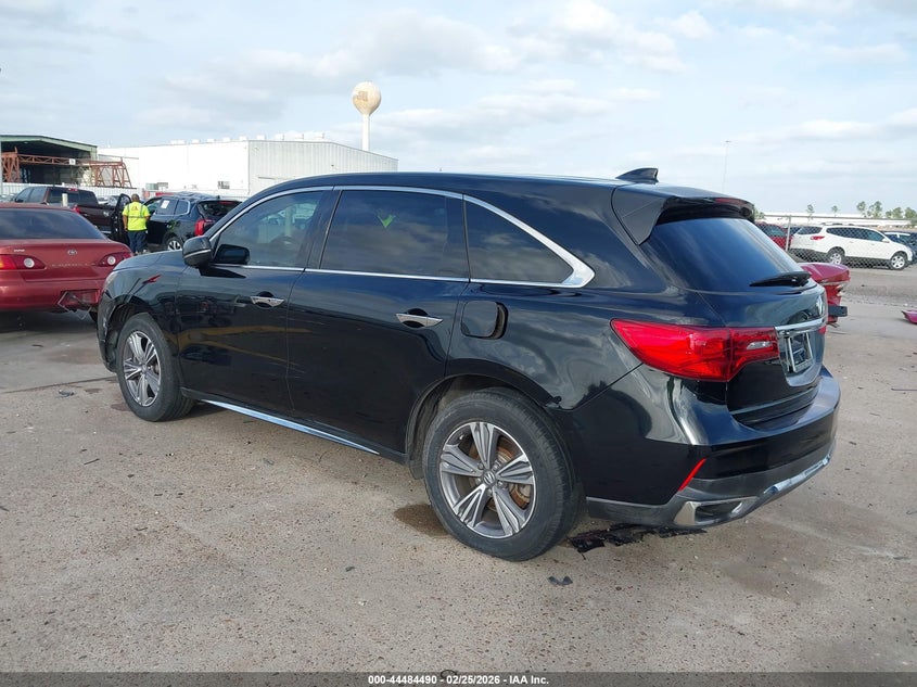 2019 Acura Mdx VIN 5J8YD3H38KL008275 IAAI salvage auction — SIDE, Salvage Title, sold $3,750 on 2026-07-29 (photo 3)