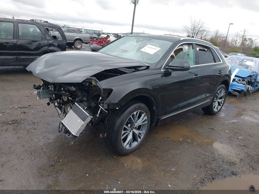 2025 Audi Q8 VIN WA1BVBF19SD008030 IAAI salvage auction — ROLLOVER, Salvage - Greater Than 75% (Maryland), sold $8,650 on 2026-07-13 (photo 2)