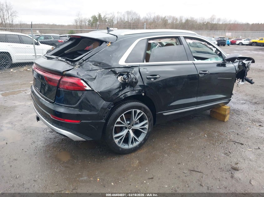 2025 Audi Q8 VIN WA1BVBF19SD008030 IAAI salvage auction — ROLLOVER, Salvage - Greater Than 75% (Maryland), sold $8,650 on 2026-07-13 (photo 4)