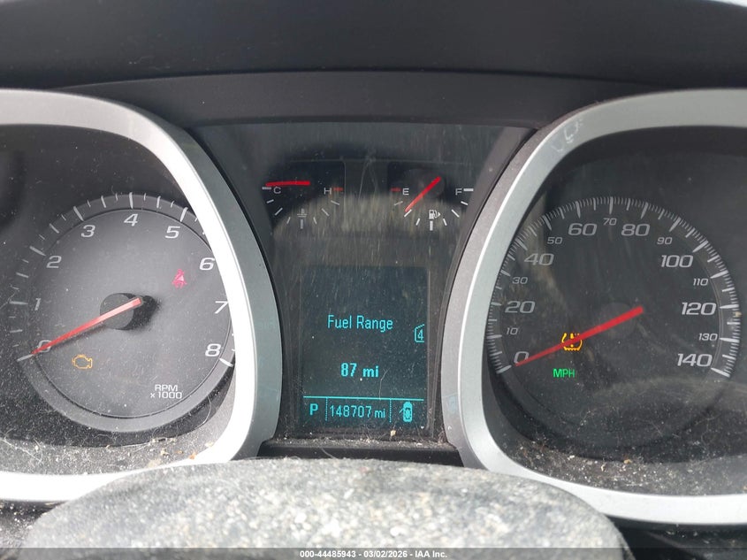 2012 Chevrolet Equinox VIN 2GNFLNEK3C6268262 IAAI salvage auction — FRONT END, Salvage Title, sold $325 on 2026-08-03 (photo 7)