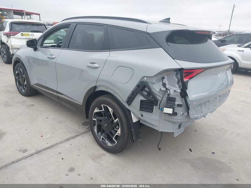 2025 Kia Sportage VIN 5XYK53DF7SG303526 IAAI salvage auction — REAR END, Original (Texas), sold $15,050 on 2026-07-24 (photo 3)