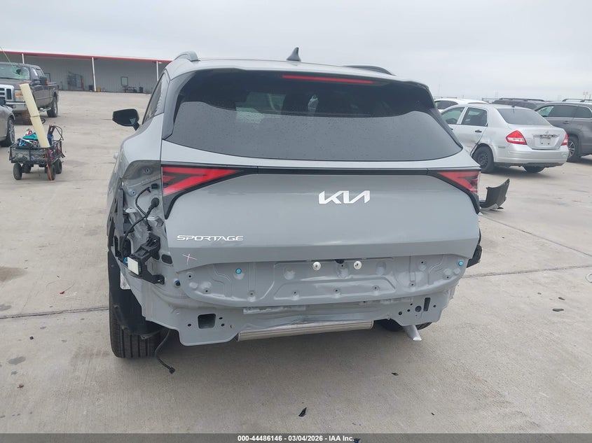 2025 Kia Sportage VIN 5XYK53DF7SG303526 IAAI salvage auction — REAR END, Original (Texas), sold $15,050 on 2026-07-24 (photo 6)