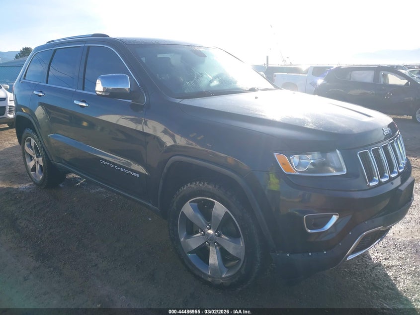 2014 Jeep Grand cherokee VIN 1C4RJFBG2EC554471 IAAI salvage auction — LEFT FRONT, Salvage (Montana), sold $2,950 on 2026-07-22 (photo 1)