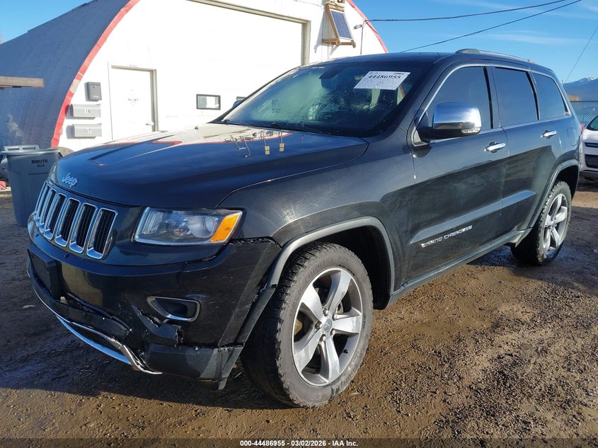 2014 Jeep Grand cherokee VIN 1C4RJFBG2EC554471 IAAI salvage auction — LEFT FRONT, Salvage (Montana), sold $2,950 on 2026-07-22 (photo 2)