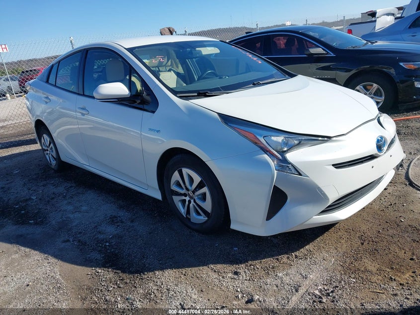 2016 Toyota Prius VIN JTDKARFU0G3001419 IAAI salvage auction — LEFT FRONT, Clear (Wisconsin), sold $9,600 on 2026-08-05 (photo 1)