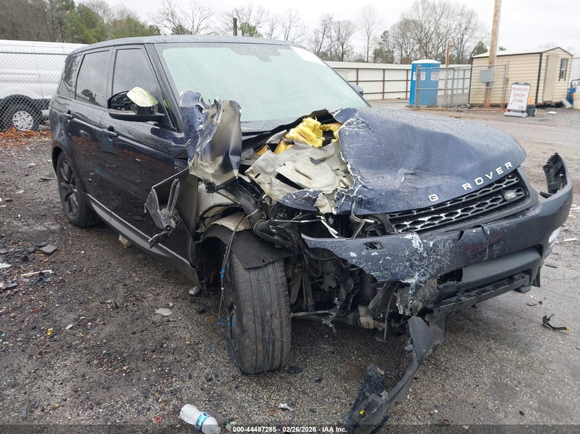 2014 Land rover Range rover sport VIN SALWR2WF0EA502038 IAAI salvage auction — FRONT END, Salvage Title, sold $1,050 on 2026-07-29 (photo 1)
