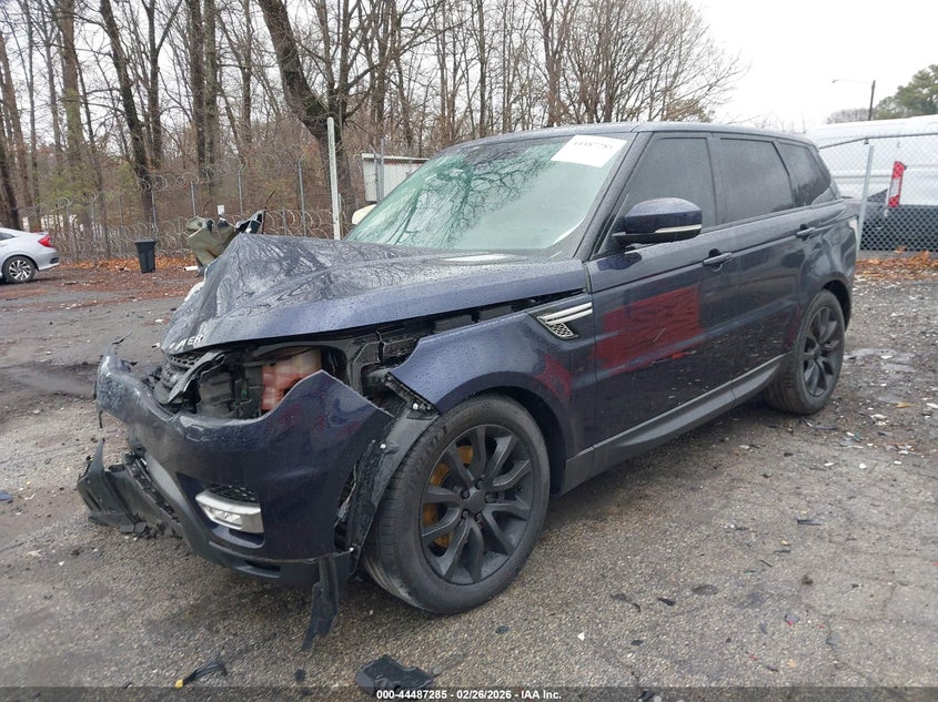 2014 Land rover Range rover sport VIN SALWR2WF0EA502038 IAAI salvage auction — FRONT END, Salvage Title, sold $1,050 on 2026-07-29 (photo 2)