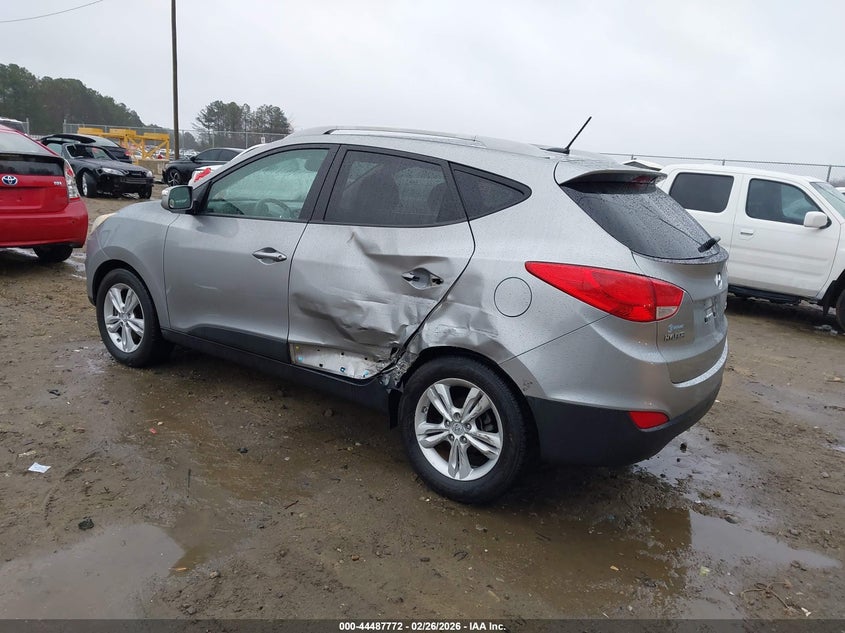 2012 Hyundai Tucson VIN KM8JU3AC6CU442793 IAAI salvage auction — LEFT SIDE, Salvage Title, sold $1,700 on 2026-07-29 (photo 3)